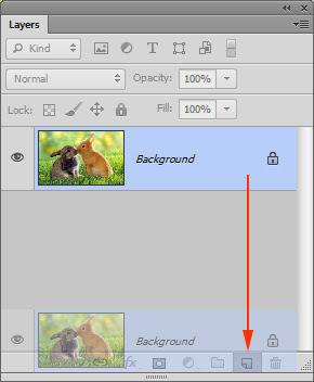 sử dụng layer panel trong photoshop