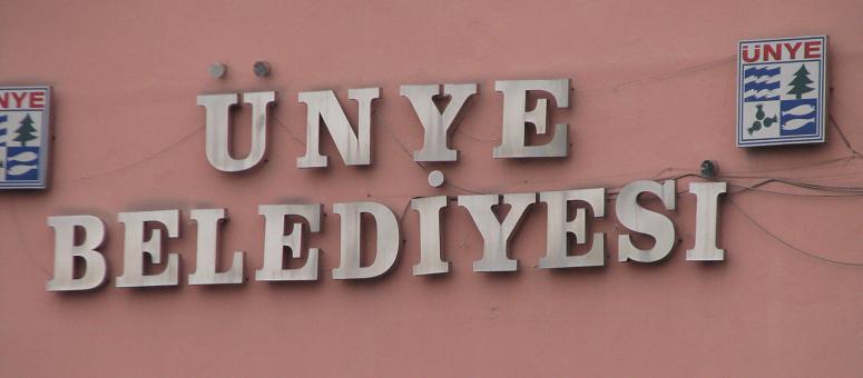 "ÜNYE"den rüzgar gibi geçtim