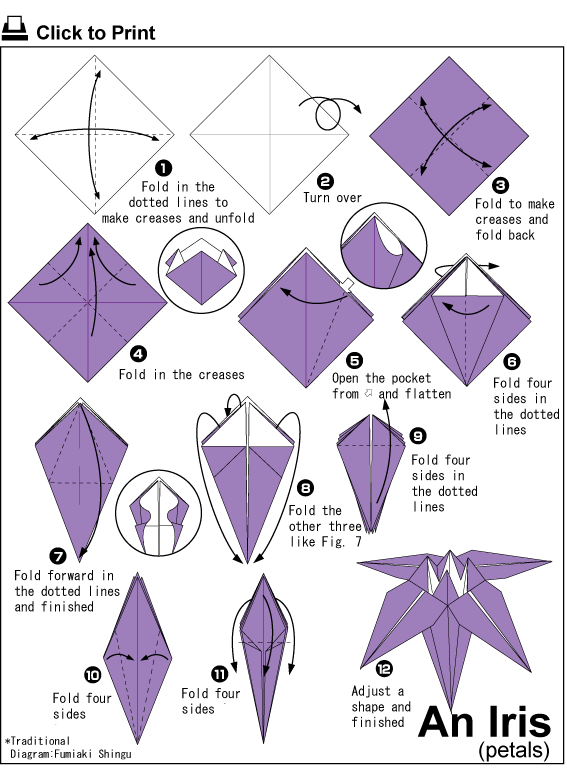 Hana Bellvania Cara Membuat Origami Bunga 