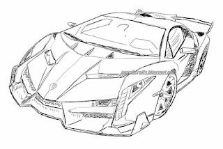 Lamboghini drawing adn sketches