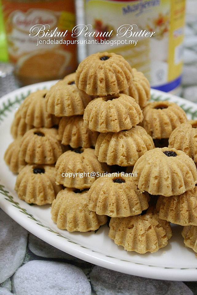 Jom masak: Biskut Peanut Butter sedap resepi orang lama