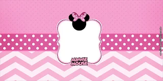 Pretty Minnie in Pink: Free Printable Party Labels.  