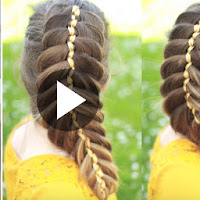 Learn - How To Create Dutch Fishtail Braid Hairstyle, See Tutorial