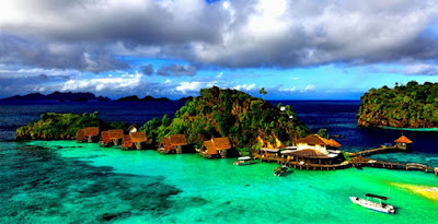 raja ampat tempat wisata di papua barat  yang mendunia,