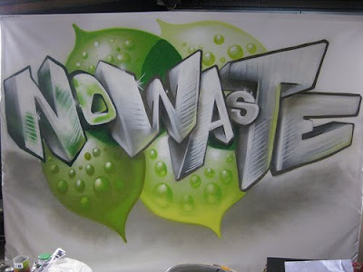 graffiti letters 3d