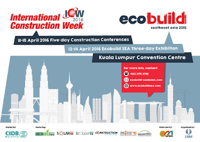 ECOBUILD SOUTHEAST ASIA 2016: AN IDEAL PLACE TO MEET ALL YOUR SUSTAINABLE CONSTRUCTION NEEDS