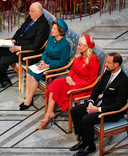 King Harald V of Norway attends Nobel Prize 2022