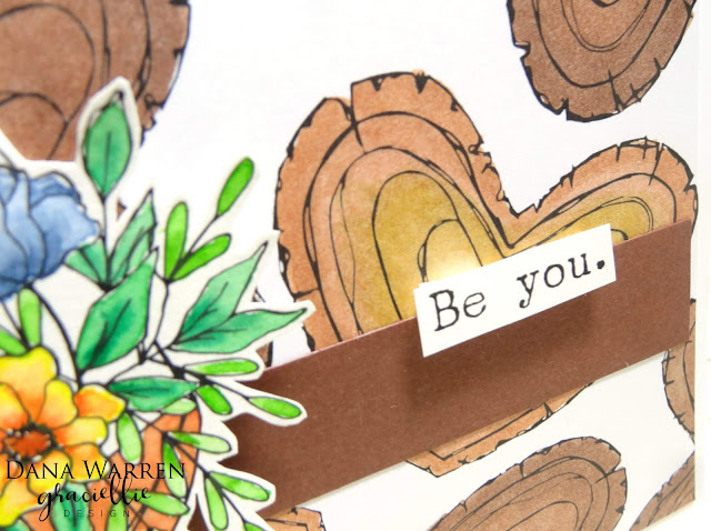 Dana Warren - Kraft Paper Stamps - Graciellie Designs