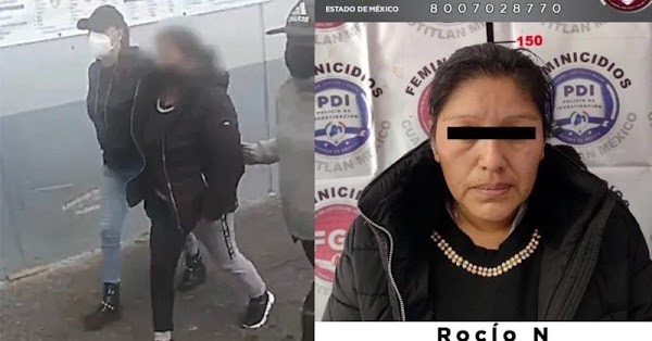  Ingresan a Rocío al penal por haberle quitado la vida a golpes a la hija de su novio