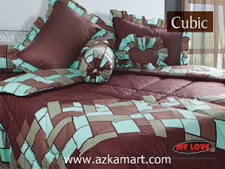 Sprei My Love Cubic