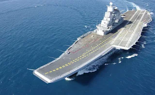 INS Vikramaditya for first time to be fitted with marine