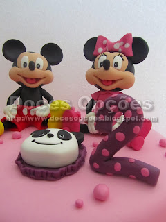 minnie e mickey pasta de açucar