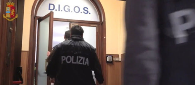  Operazione “misantropia” la Digos di Milano arresta un anarchico