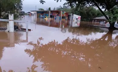 Estragos das chuvas já  atingiram  85% dos municípios  gaúchos 