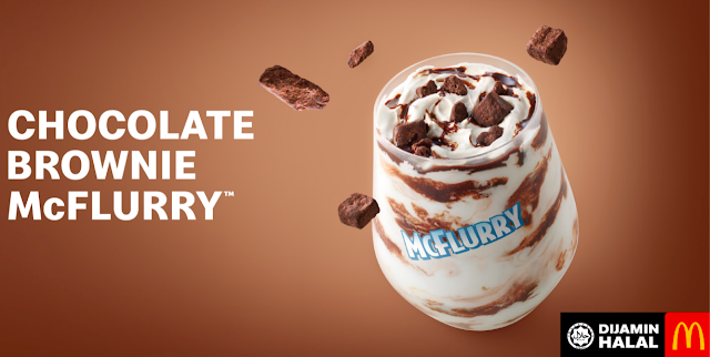 Harga McDonald's Chocolate Brownie McFlurry McD