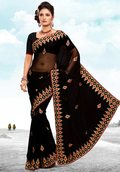 11 Contoh Model  Baju Sari India  Modern Terbaru  2019