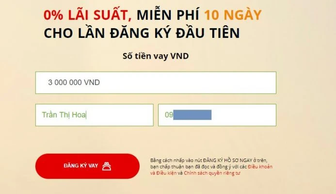 VayVND – Vay tiền online tới 15 triệu đồng chỉ với CMND