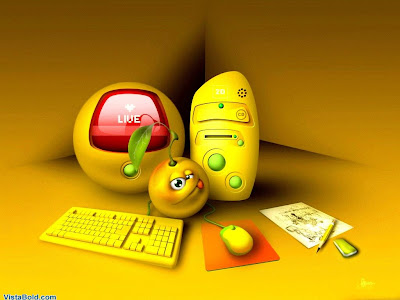 The Beautiful Desktop Live with Yellow 