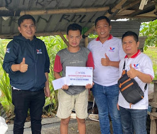 Peringati HUT ke-8 Partai, Perindo NTB Gagas Ekspedisi Penyelamatan Kudapan Khas Lombok Sumbawa dan Beri Donasi untuk Pedagang Kecil