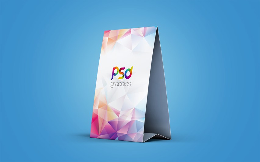 Download Table Tent (Table Stand) Mockup Template Free PSD - vectorkh