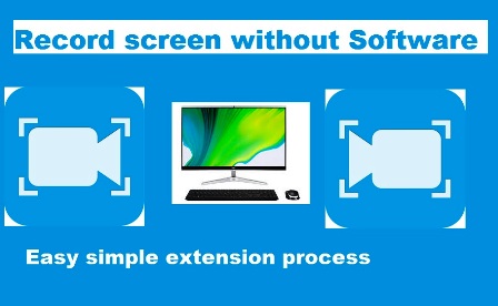 how to record screen in windows 7 without any software