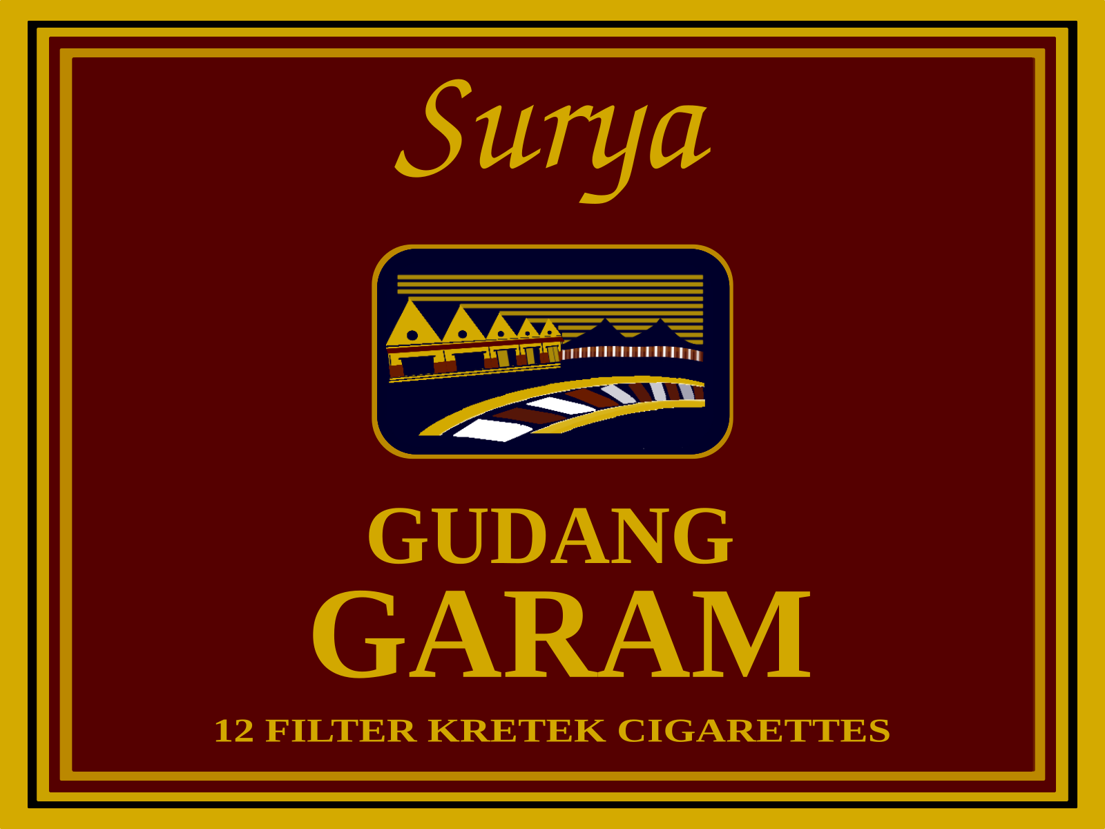 Yogi Duwi Setiyawan Membuat Desain Cover Rokok Surya 12