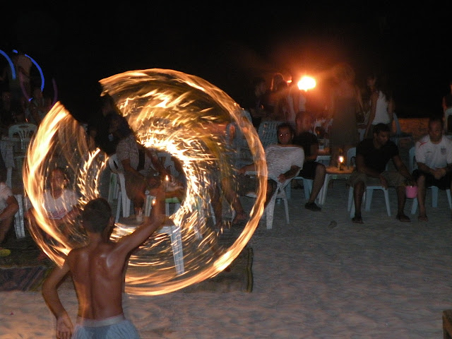 Haad Rin beach on Phangan Koh Full Moon Party