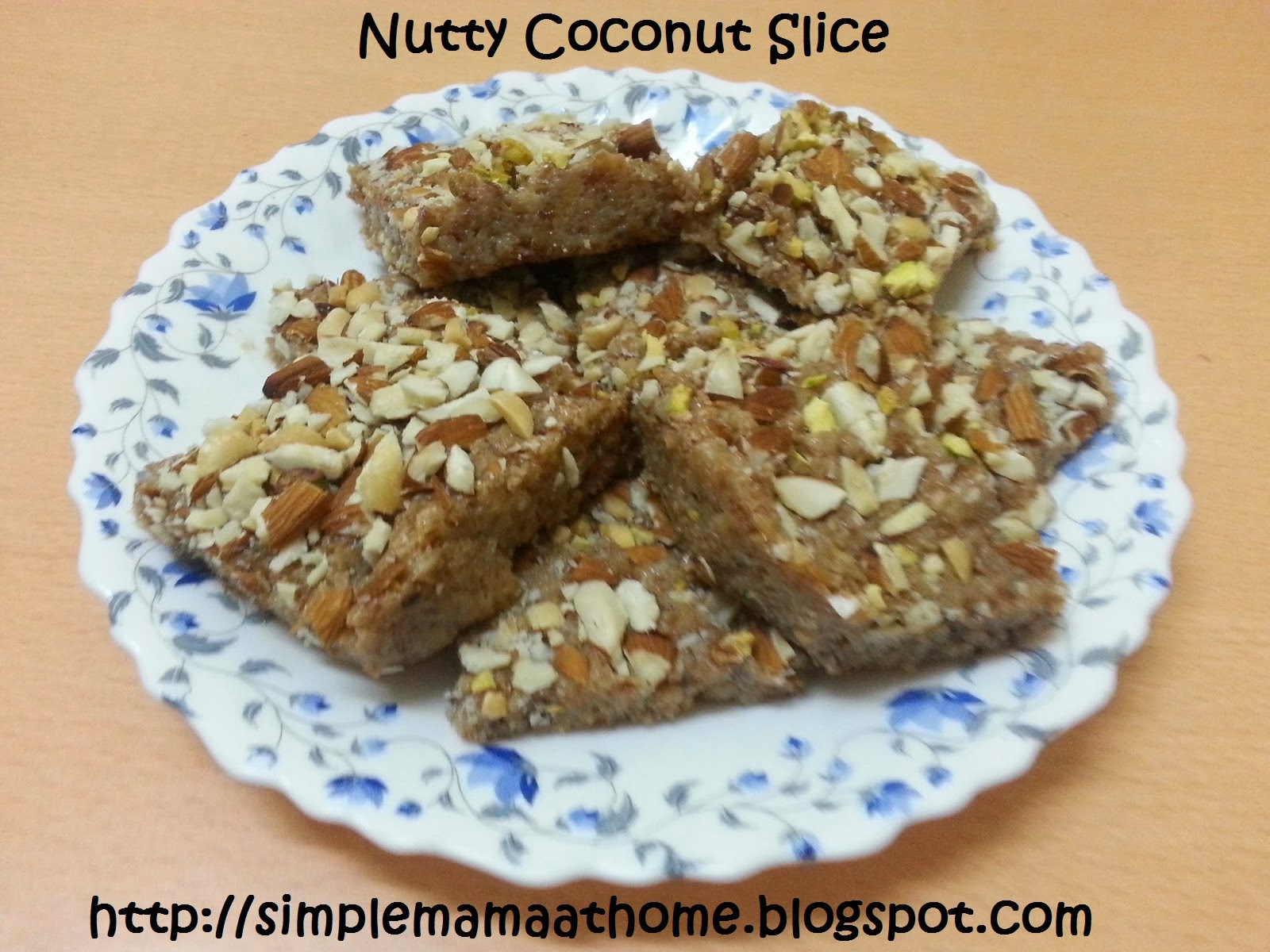 Nutty Coconut Slice