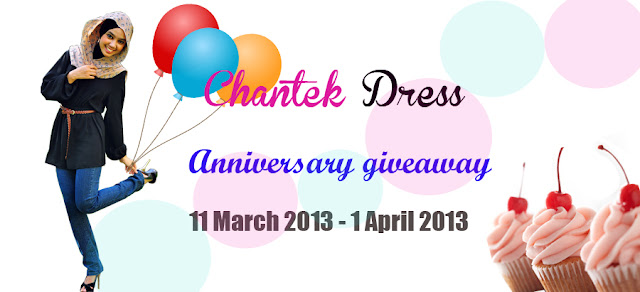 Chantek Dress Special Anniversary Giveaway! - Yumida