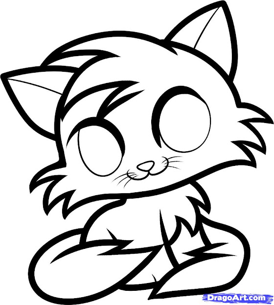 Cute Kitten Coloring Pages To Print  Google Search