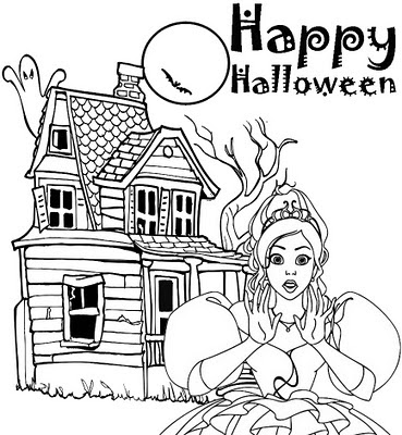  Let her larn nearly particular Halloween vacation over her favor  Barbie Halloween Coloring Pages For Kids