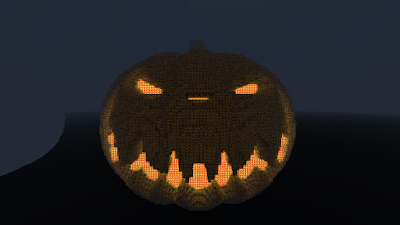 cool things to build in minecraft pumpkin idea