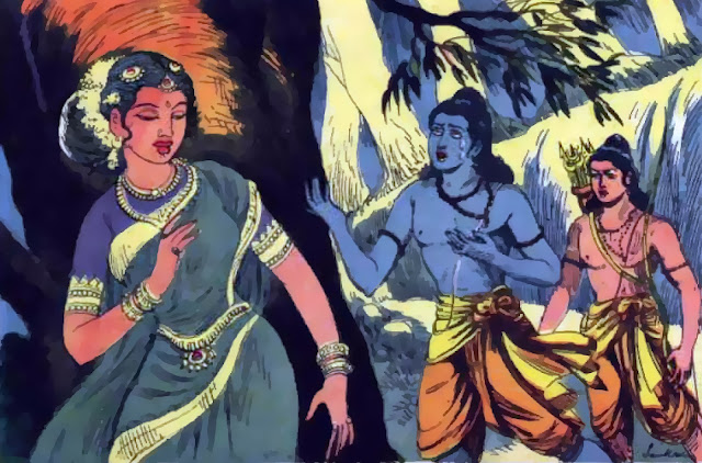 Rama weeps thinking of Sita