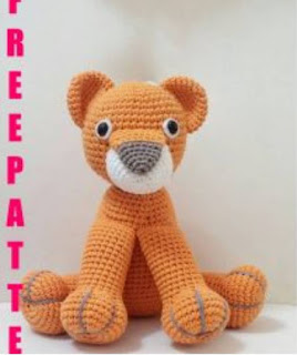 PATRON GRATIS LEON AMIGURUMI 35681