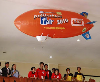 Balon zeppelin remote control harga murah, outdoor indoor menggunakan gas helium