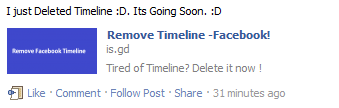 Delete Your time line cheated?? It suck! [Solved]