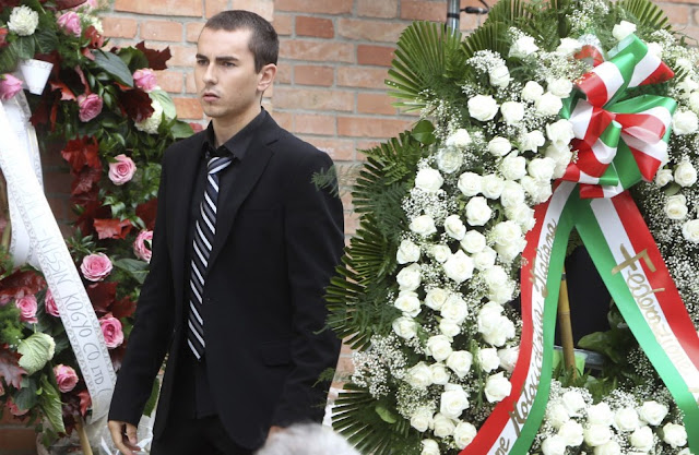 Marco Simoncelli's Funeral (Photos)