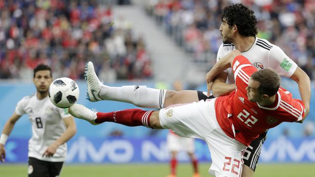 Laga Rusia Vs Mesir Memecahkan Rekor Penonton Piala Dunia 2018