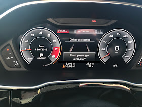 Virtual cockpit in 2019 Audi Q3 S Line quattro