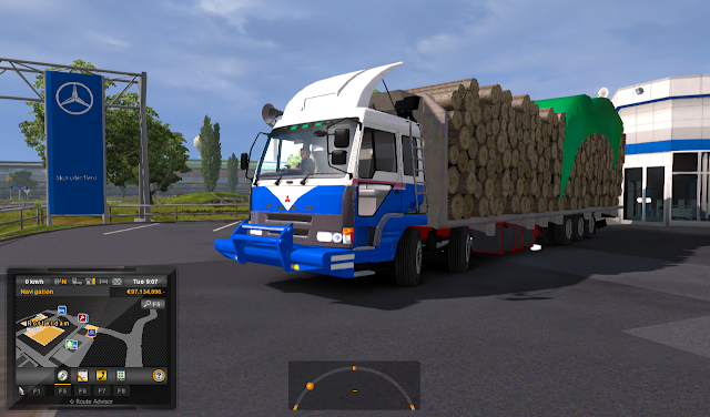 Fuso tribal ETS2 mod truck indonesia