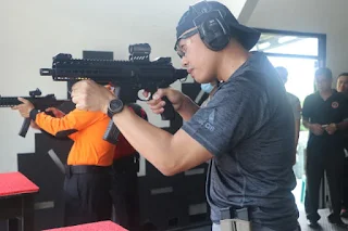 Kapolres Cirebon Kota Latihan Bersama Dengan Danyon C Pelopor 