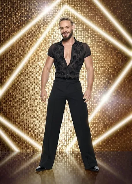 John Whaite Strictly Come Dancing contestant in dance outfit