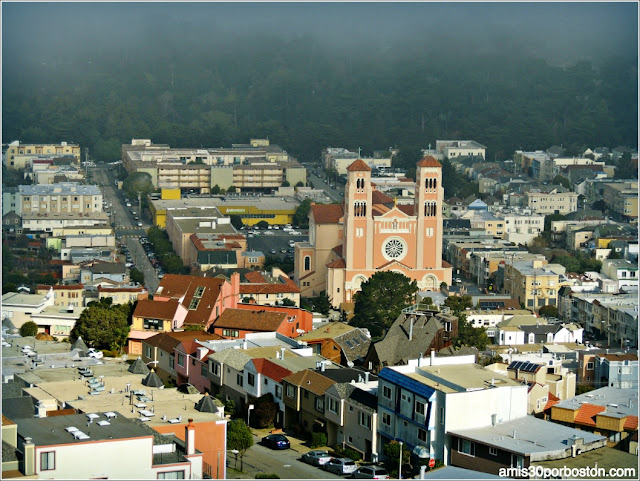 Vistas San Francisco desde 16th Avenue Tiled Steps