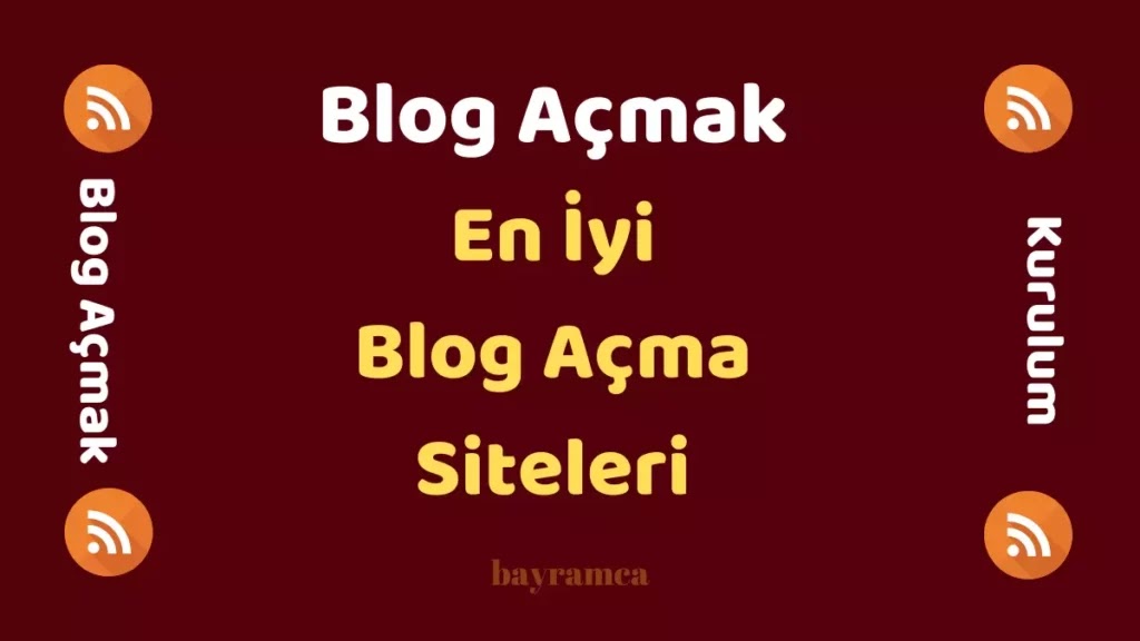 En İyi Blog Açma Siteleri