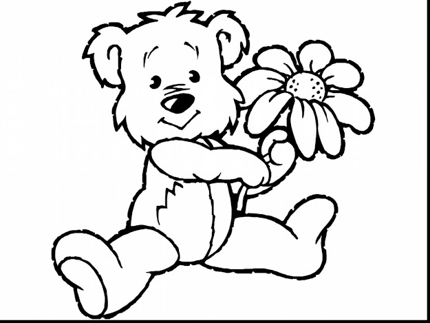 Good Spring Coloring Pages With Printable Flower Coloring Pages And  Printable Hawaiian Flower Coloring Pages