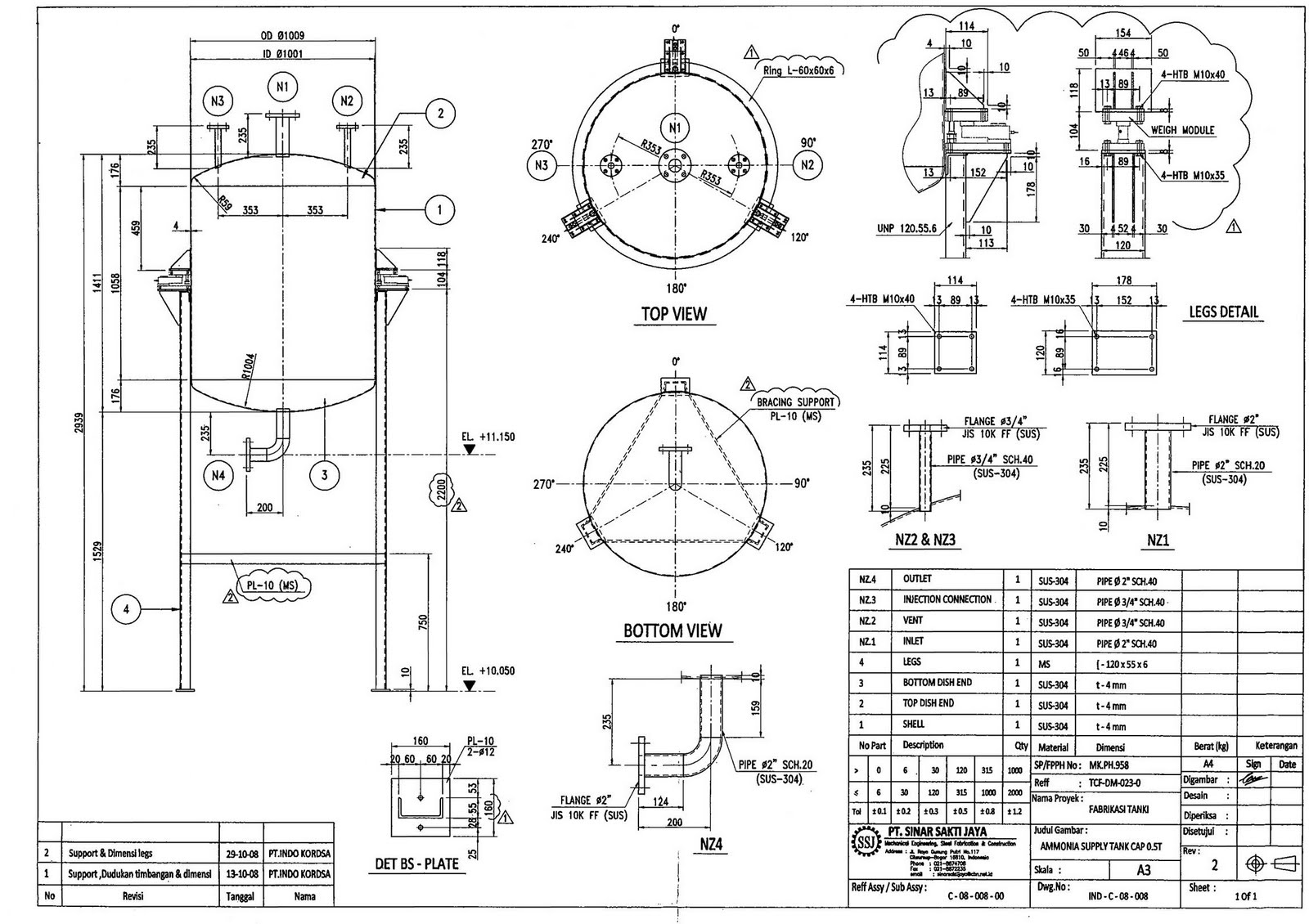 Edgar Sang Engineer Contoh Gambar Teknik 