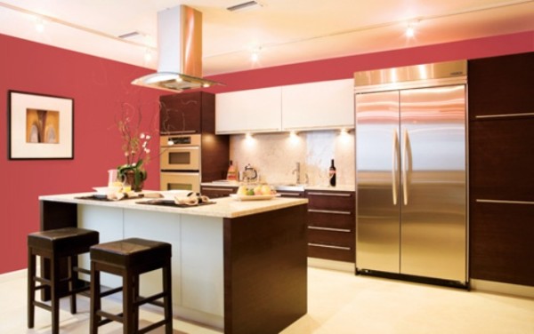  Warna  cat  elegan untuk dapur  minimalis modern yang bagus 