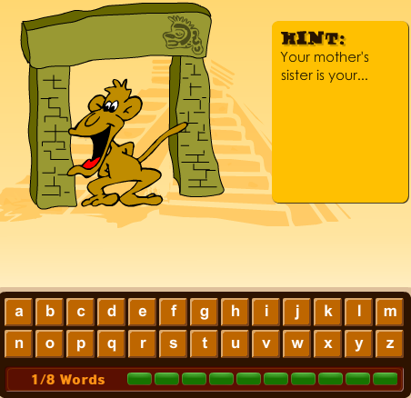 http://learnenglishkids.britishcouncil.org/en/word-games/hangman/family-hangman