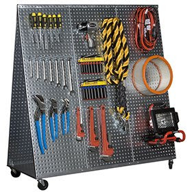 pegboard cart