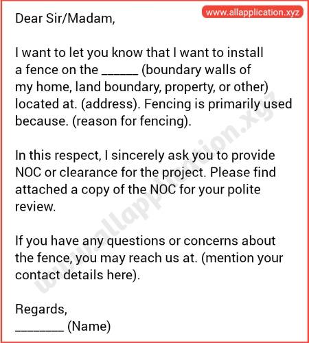 [8 Samples] Letter to Neighbor About Replacing Fence